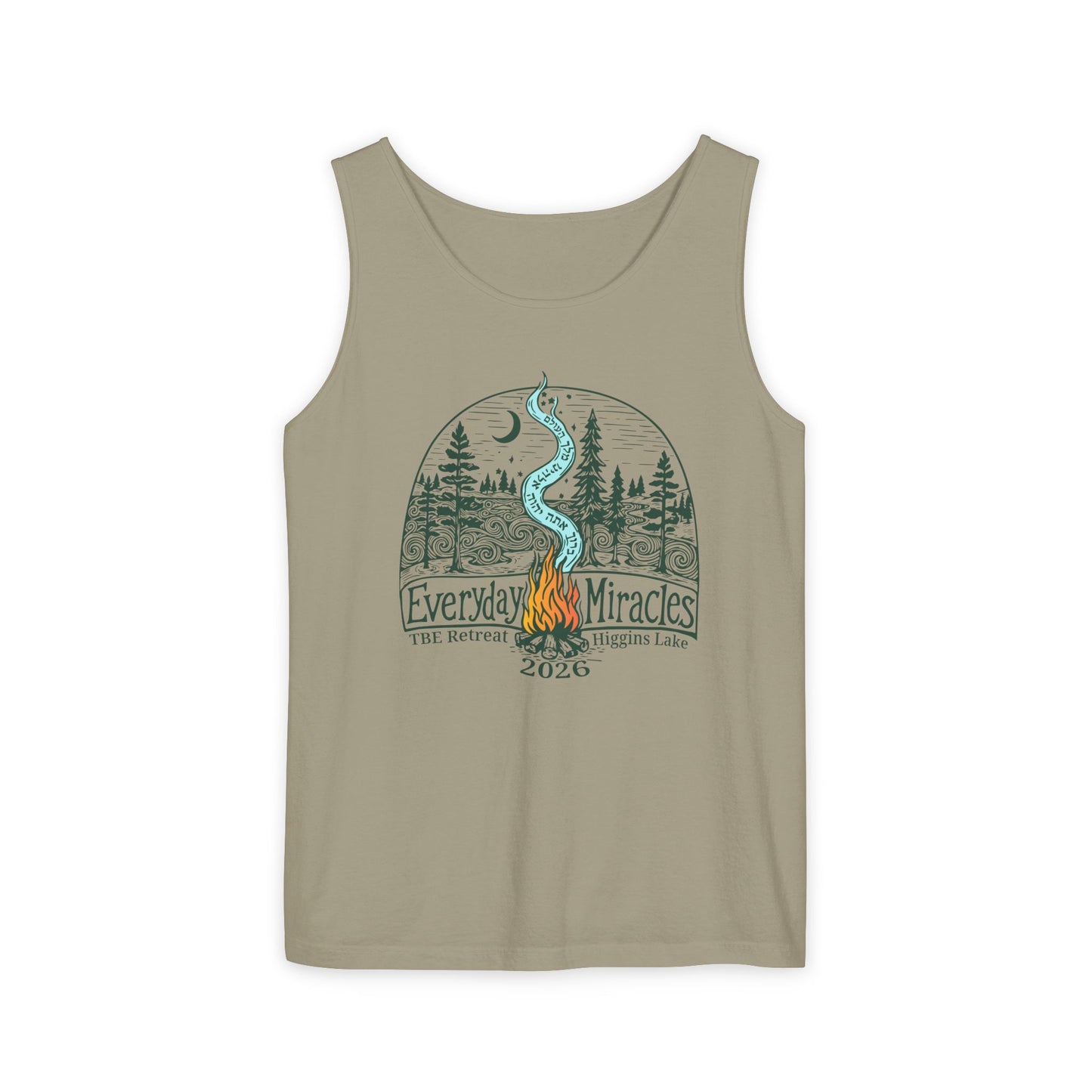 "Everyday Miracles" Campfire Tank Top