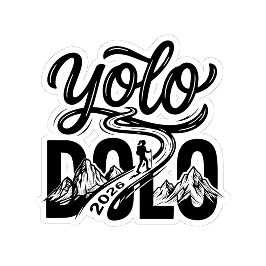 YOLO DOLO — Kiss-Cut Sticker