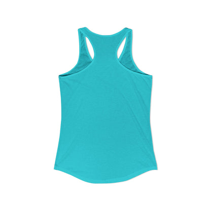 "Wiggle It, Just A Little Bit" Women's Ideal Racerback Tank