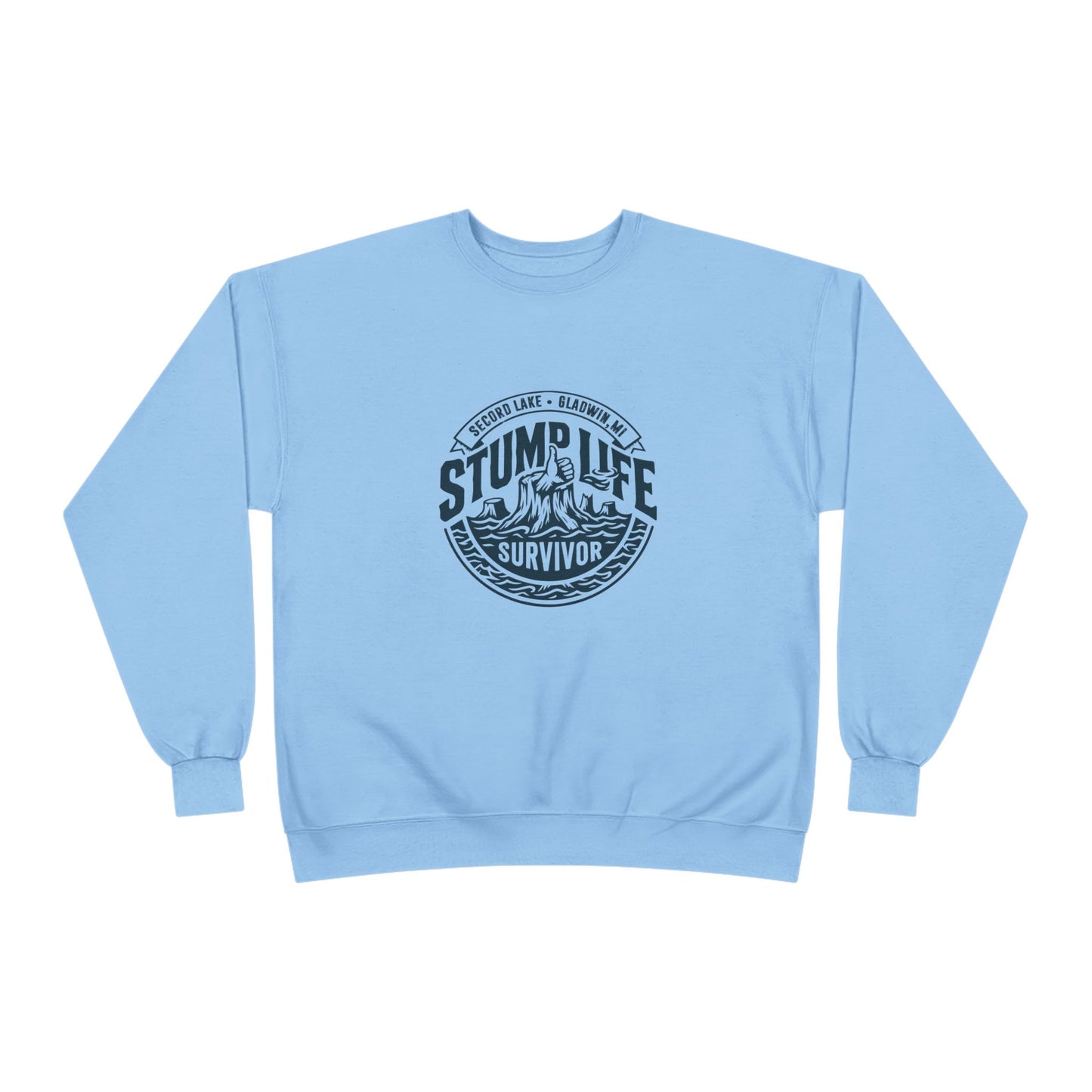 "Stump Life Survivor" Vintage Crewneck Sweatshirt