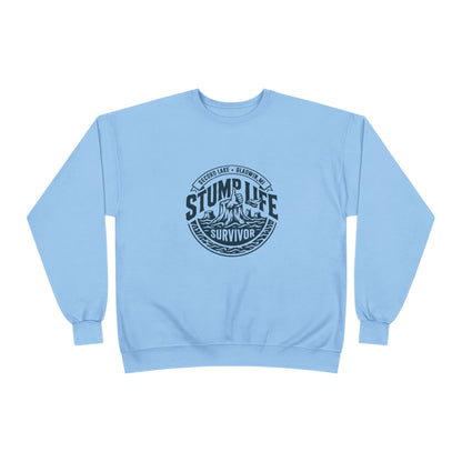 "Stump Life Survivor" Vintage Crewneck Sweatshirt