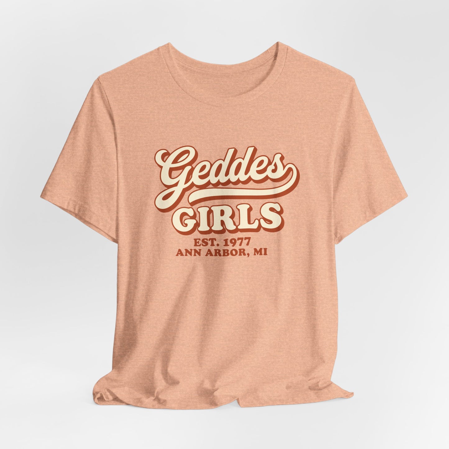 "Geddes Girls" Vintage Graphic T-Shirt