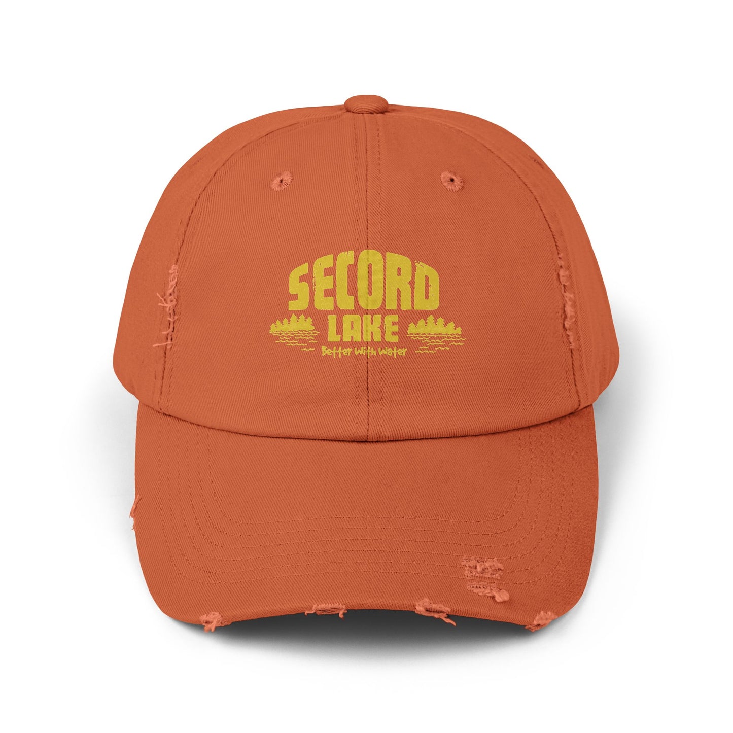 "Secord Lake, Better with Water" Baseball Cap