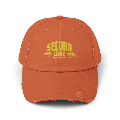 "Secord Lake, Better with Water" Baseball Cap