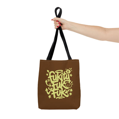 Tote Bag — Hand-Drawn Funky Lettering Graphic Tote