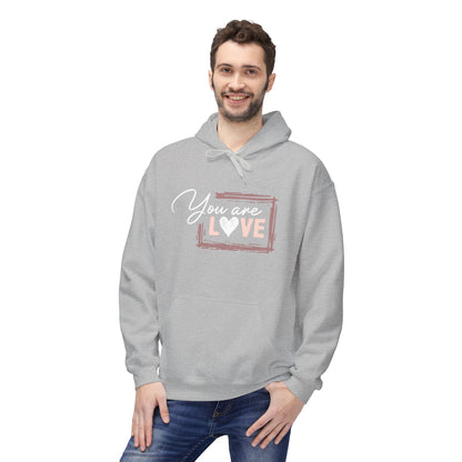 "You Are Love" Unisex Midweight Softstyle Fleece Hoodie
