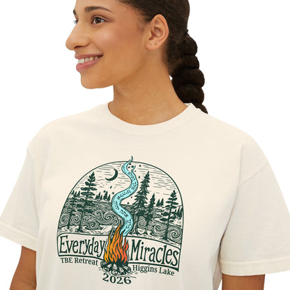 "Everyday Miracles" Women's Boxy Tee