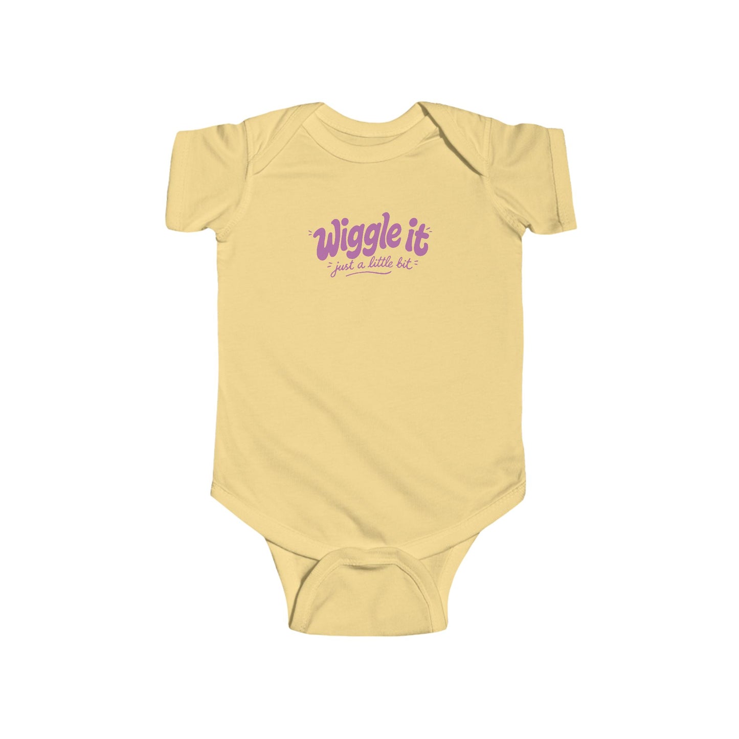 "Wiggle It Just a Little Bit" Baby Onesie