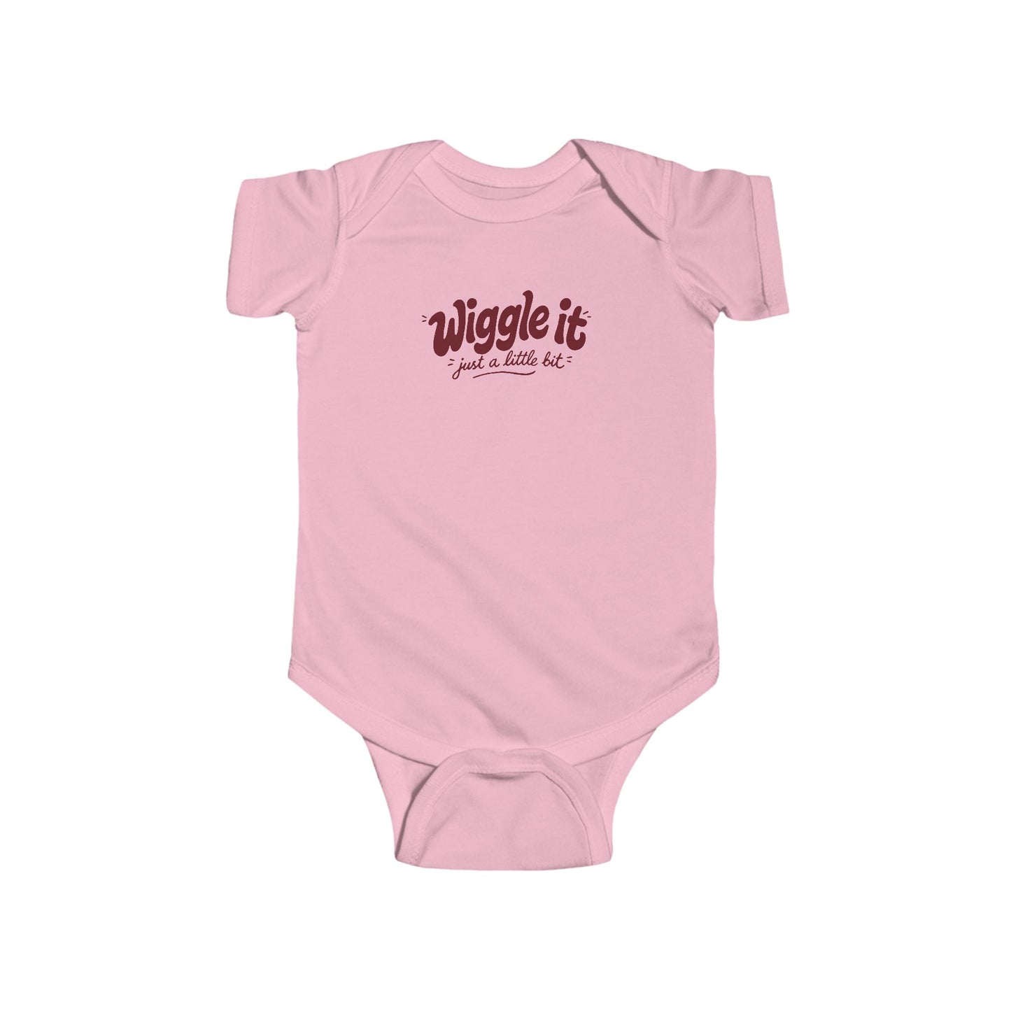 "Wiggle It Just a Little Bit" Baby Onesie