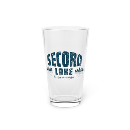 Secord Lake Better with Water 16oz Pint Glass