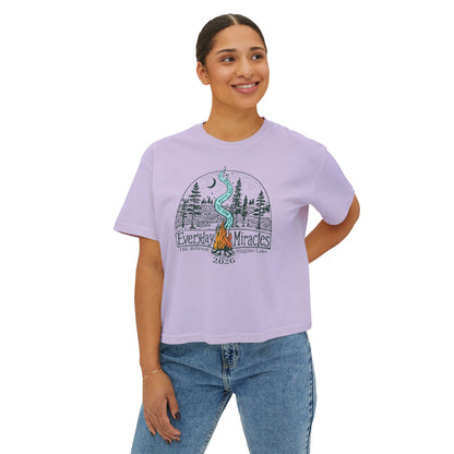 "Everyday Miracles" Women's Boxy Tee