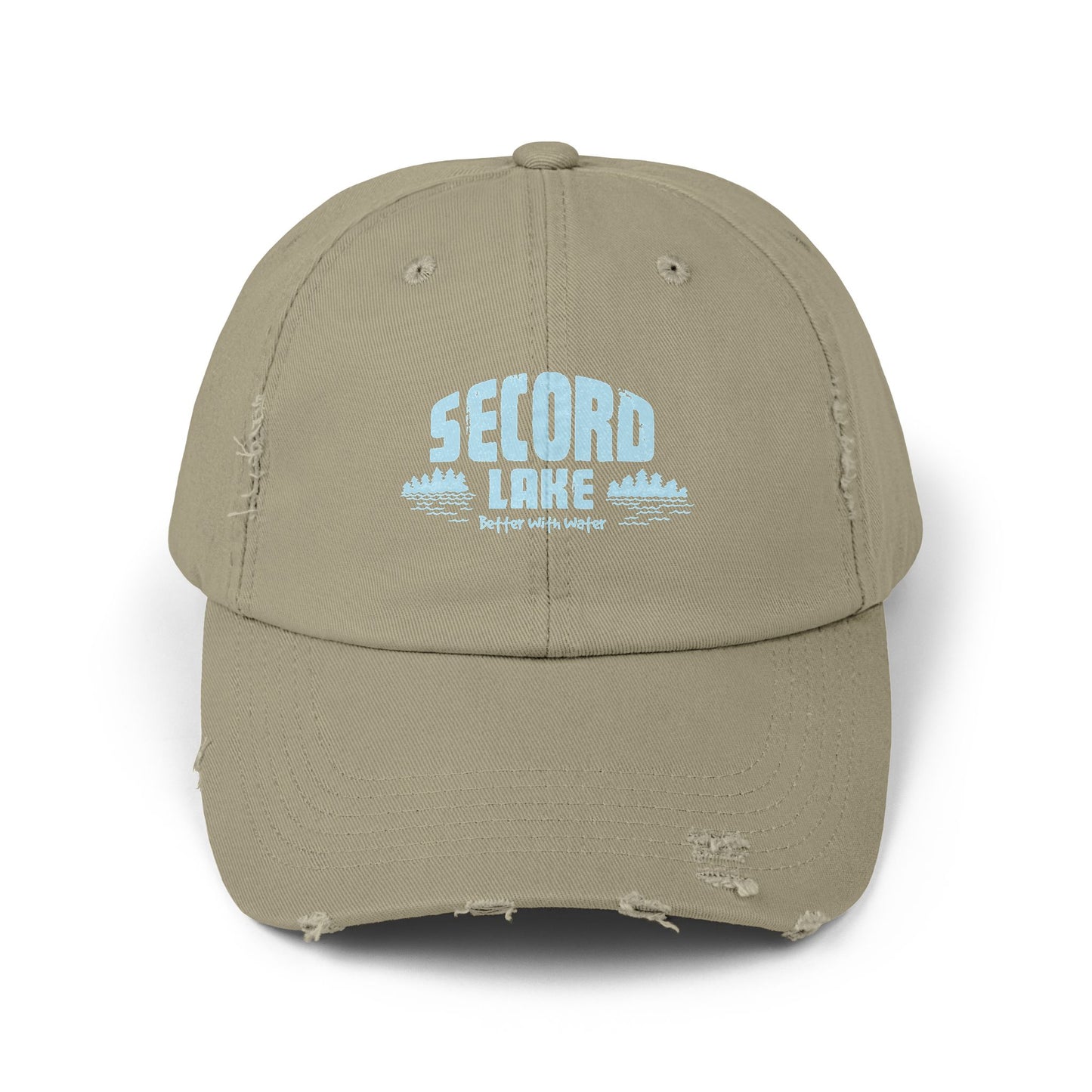 "Secord Lake, Better with Water" Baseball Cap