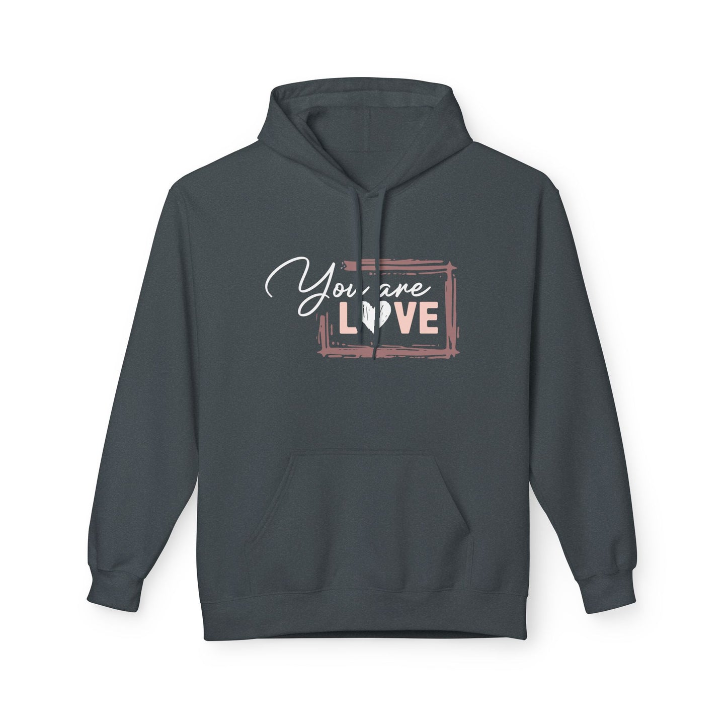 "You Are Love" Unisex Midweight Softstyle Fleece Hoodie