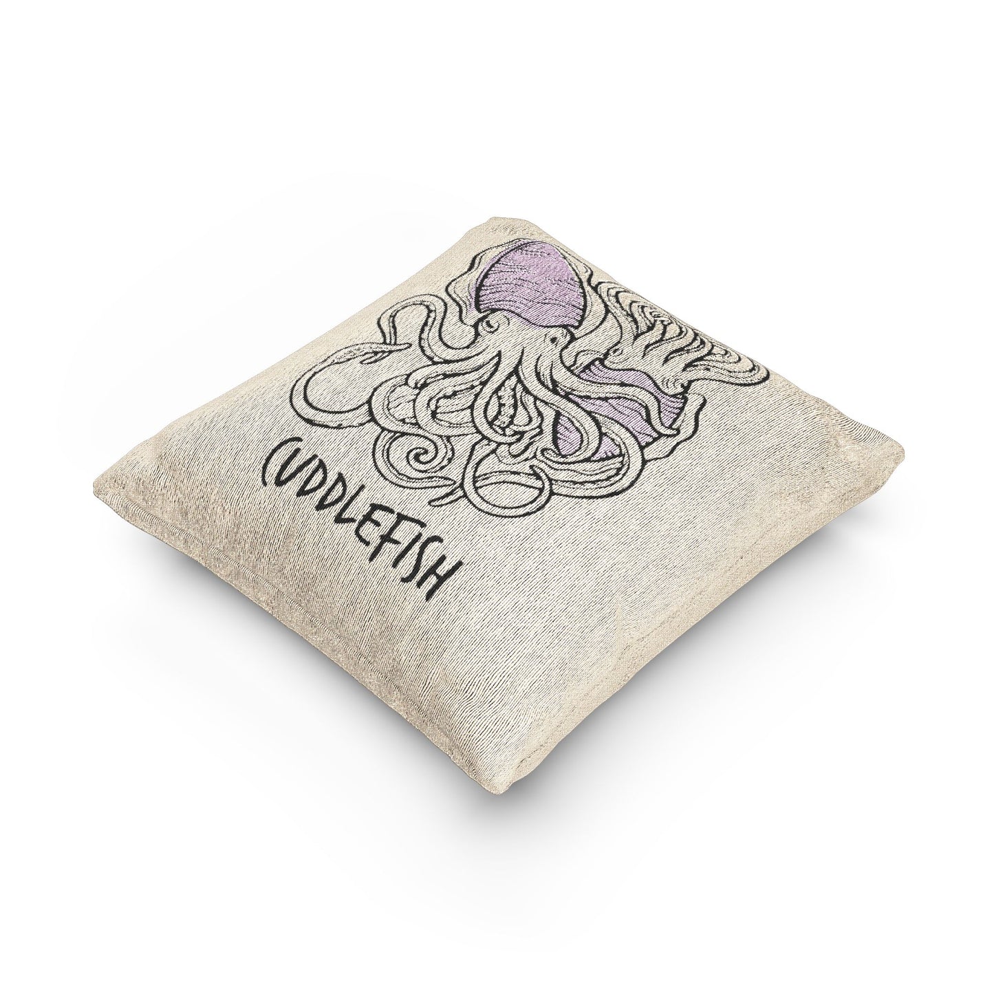 "Cuttlefish" Woven Pillow