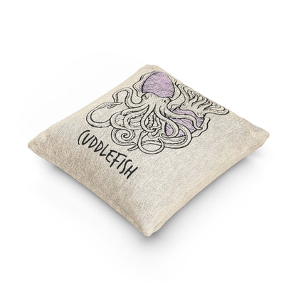 "Cuttlefish" Woven Pillow