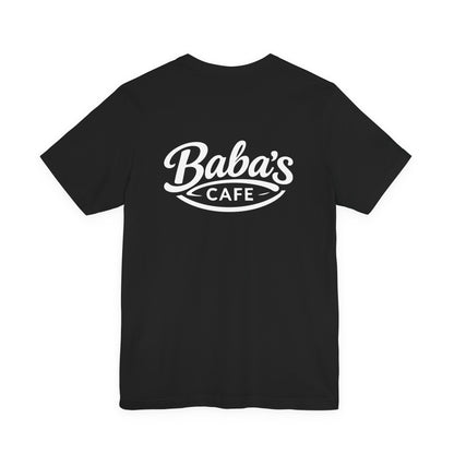 Baba's Cafe Logo T-Shirt — Vintage Diner Coffee Tee