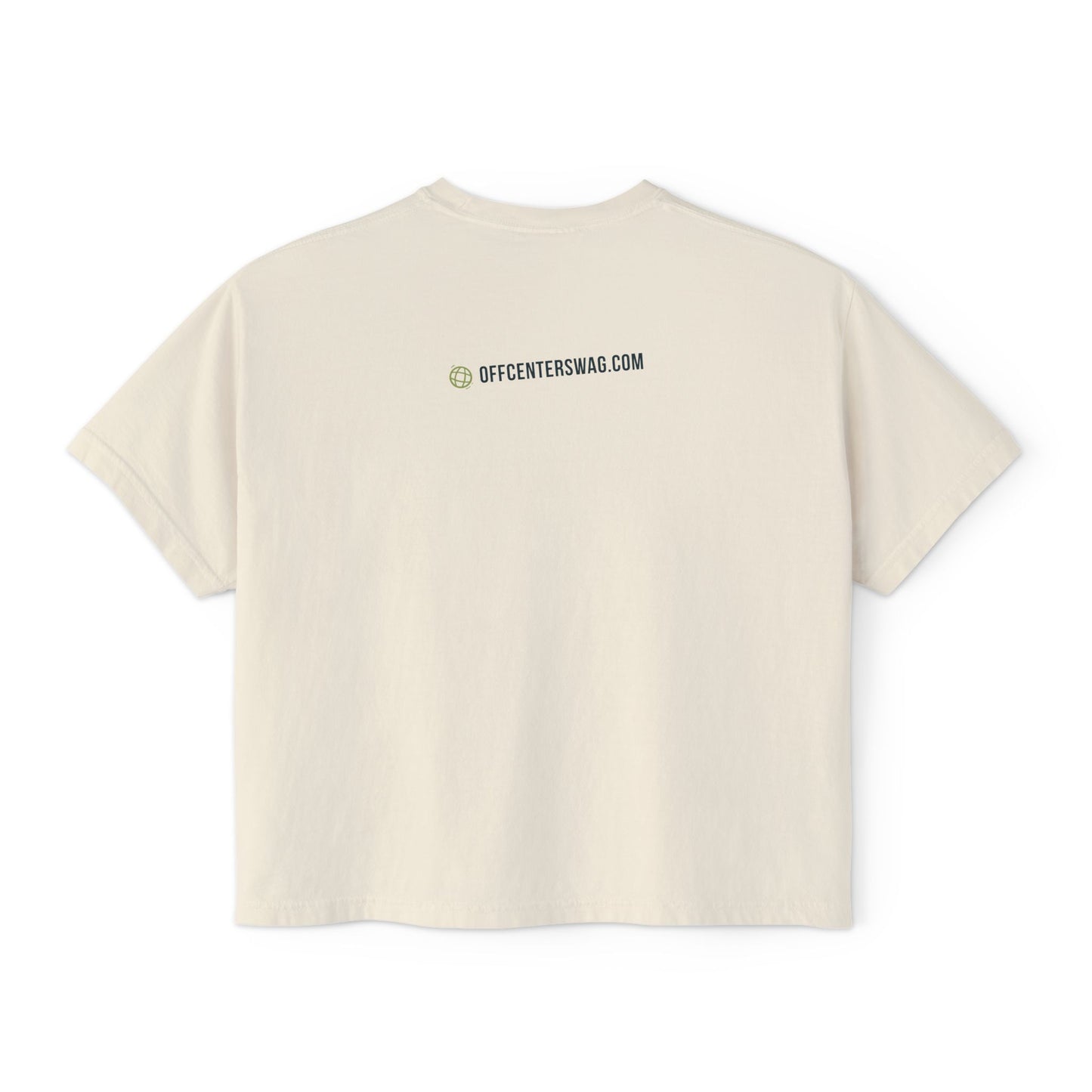 Boxy Tee — 'Slightly Tilted Totally You' Cute Frog Graphic Women's Shirt
