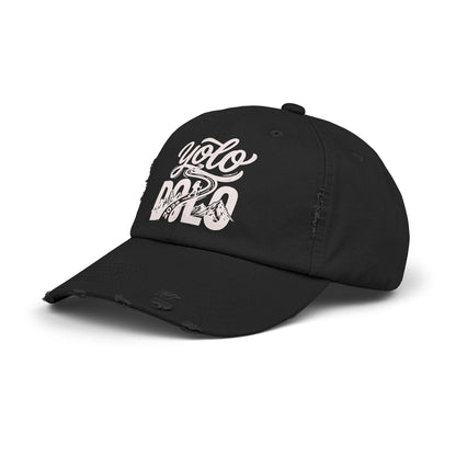 YOLO DOLO – Distressed Baseball Cap