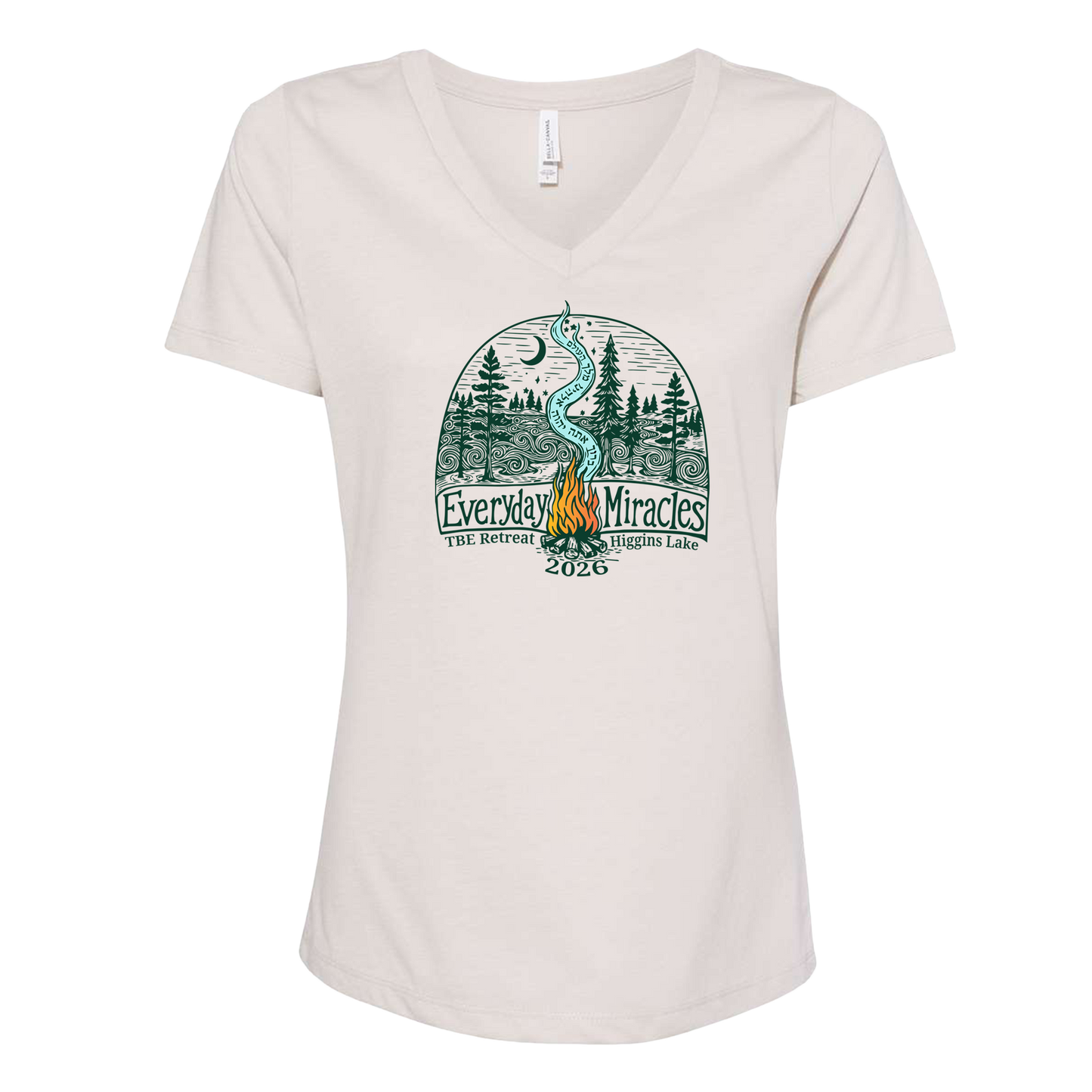 "Everyday Miracles" V-Neck Tee