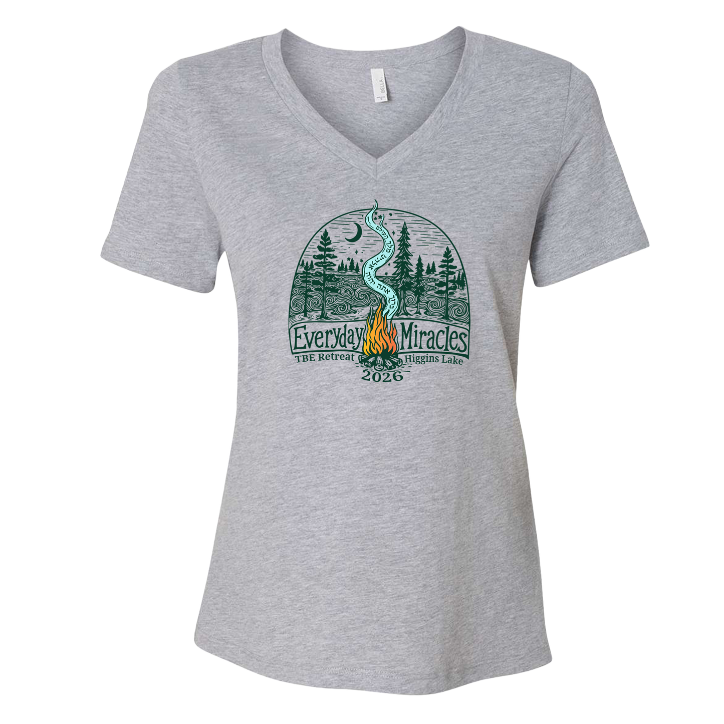 "Everyday Miracles" V-Neck Tee