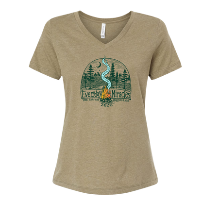"Everyday Miracles" V-Neck Tee