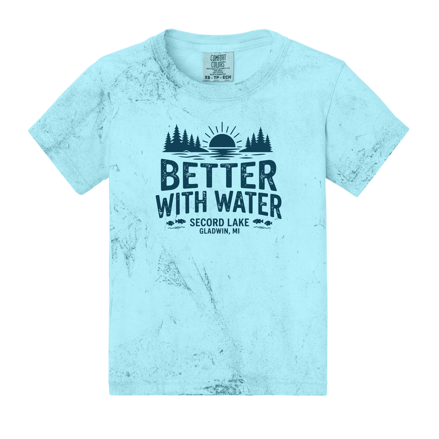 "Better With Water" Vintage Kids Tee