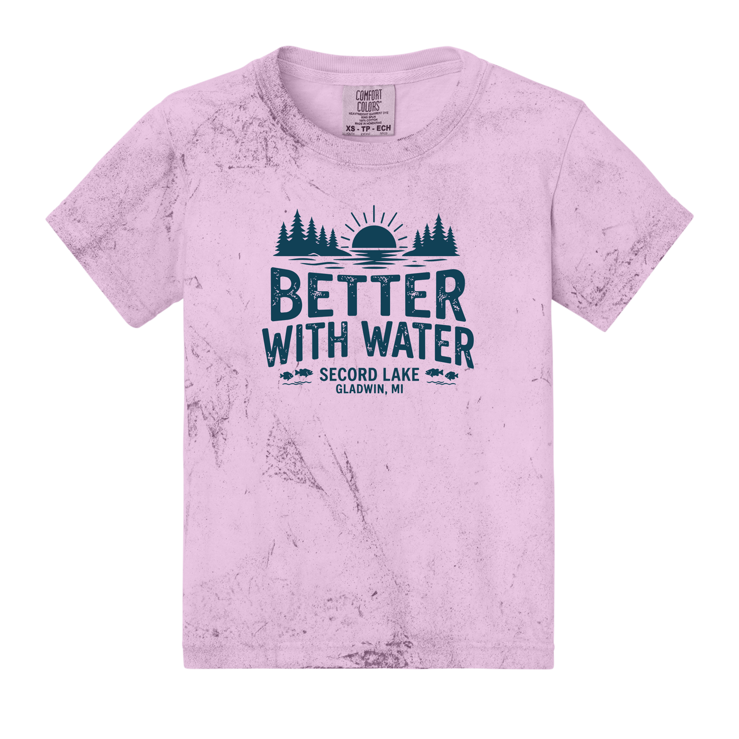 "Better With Water" Vintage Kids Tee