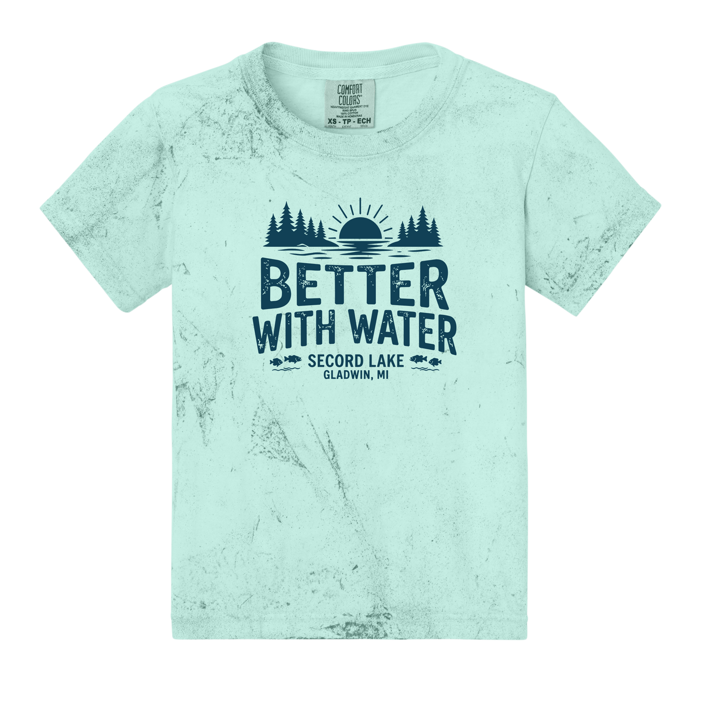 "Better With Water" Vintage Kids Tee