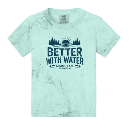 "Better With Water" Vintage Kids Tee