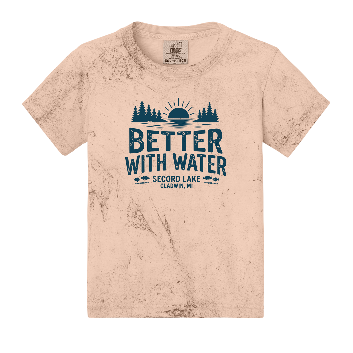 "Better With Water" Vintage Kids Tee