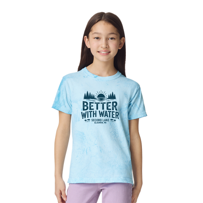 "Better With Water" Vintage Kids Tee