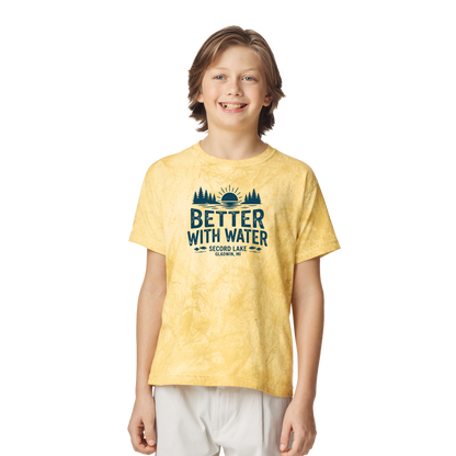 "Better With Water" Vintage Kids Tee