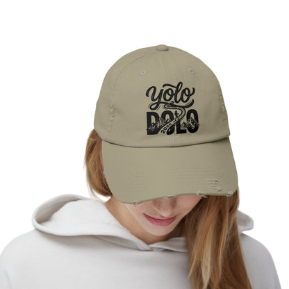 YOLO DOLO – Distressed Baseball Cap