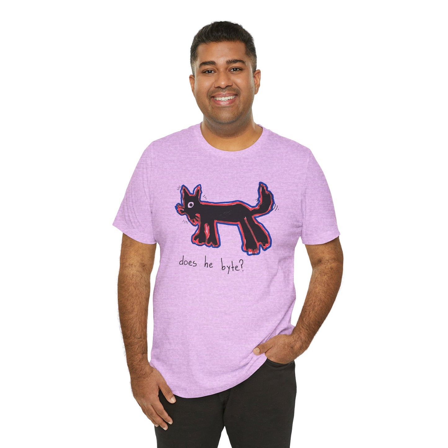 “Does He Byte?” Graphic Tee