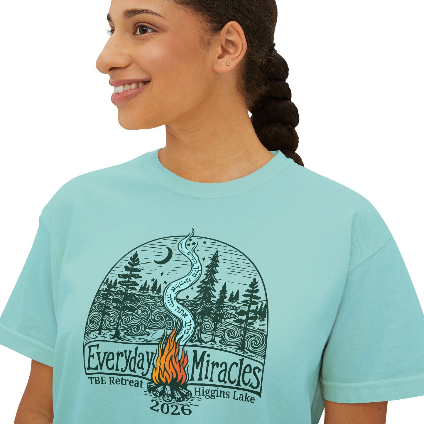 "Everyday Miracles" Women's Boxy Tee