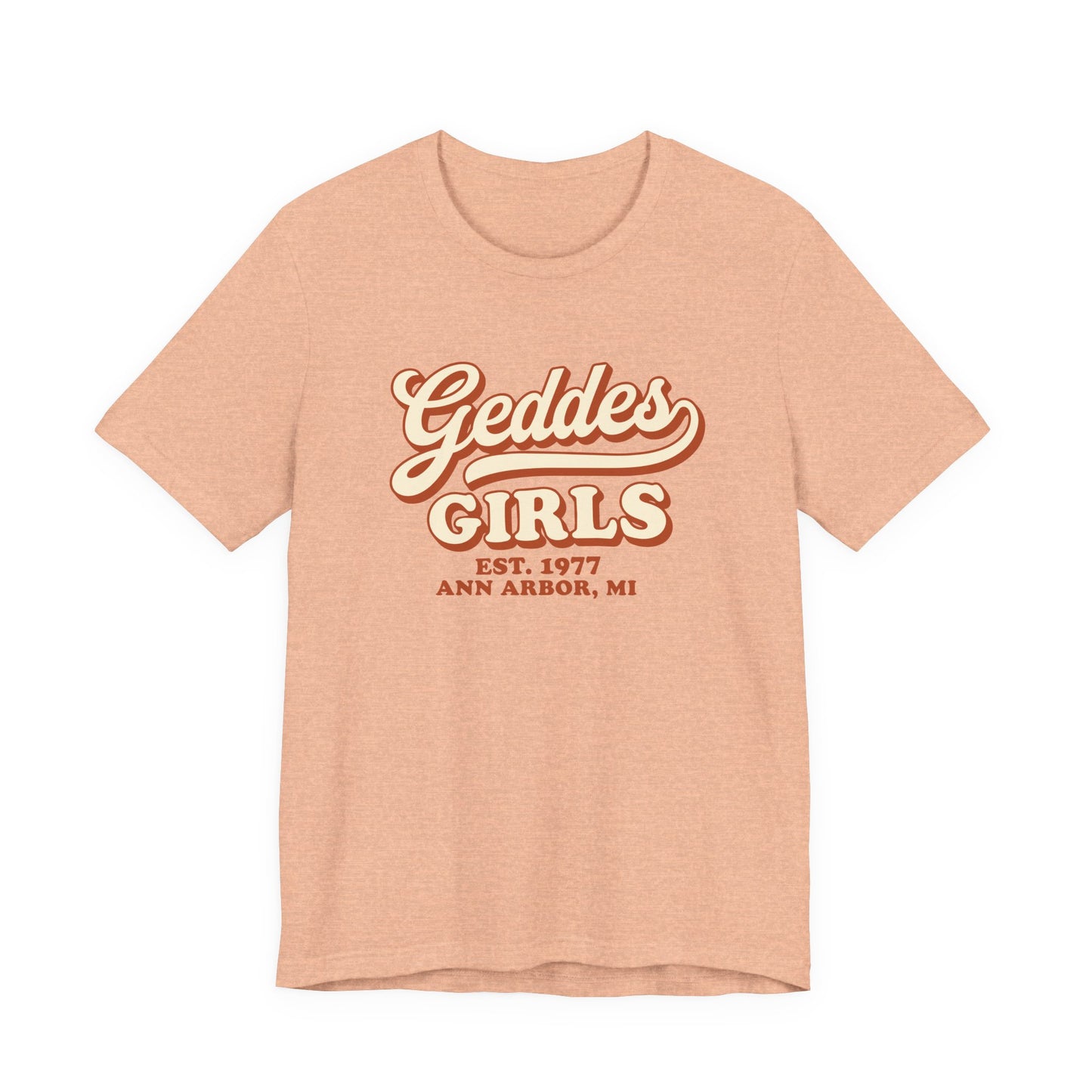 "Geddes Girls" Vintage Graphic T-Shirt