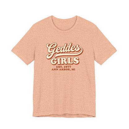 "Geddes Girls" Vintage Graphic T-Shirt