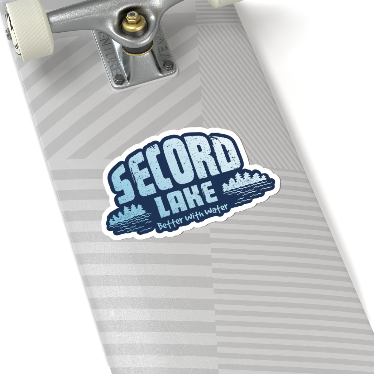 "Secord Lake, Better With Water" Sticker