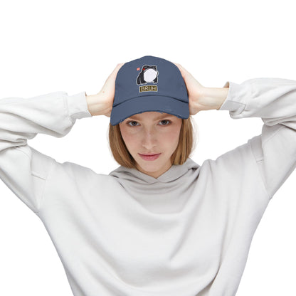 Meaningful Frog Distressed Cap | "Bruh" Baseball Hat | Relatable Humor Gift