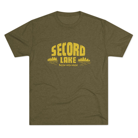"Secord Lake, Better With Water" Vintage Lake Tee