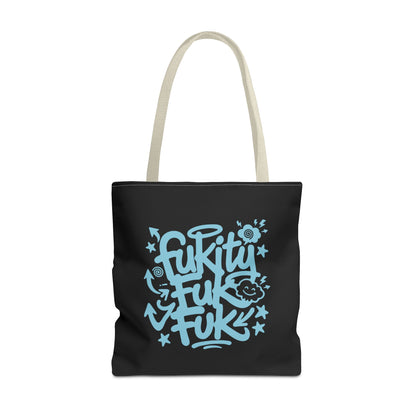Tote Bag — Hand-Drawn Funky Lettering Graphic Tote