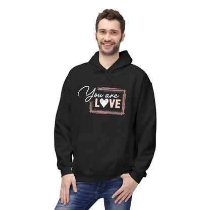 "You Are Love" Unisex Midweight Softstyle Fleece Hoodie