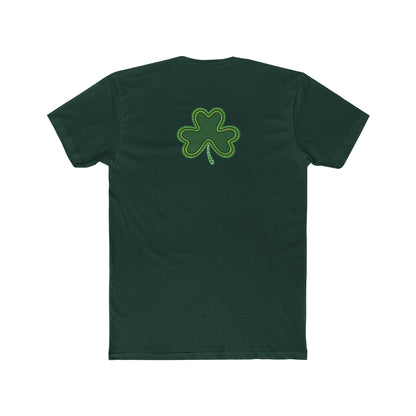 Lucky Men's Shamrock T-Shirt | Green Rainbow & Clover Graphic | St. Patrick's Day Apparel