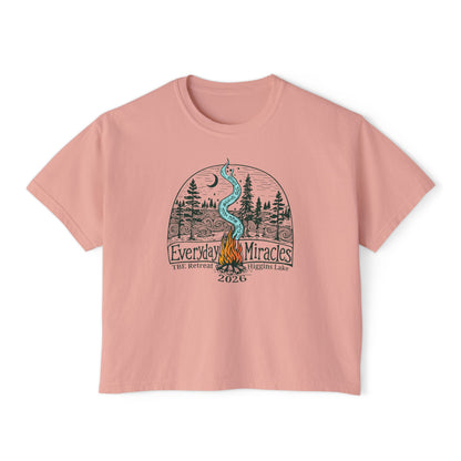 "Everyday Miracles" Women's Boxy Tee