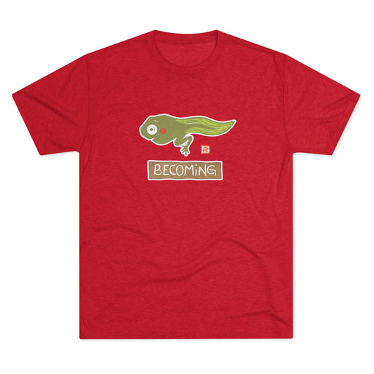 Tadpole Graphic Shirt | "Becoming" Small Good Things | Personal Evolution Tee