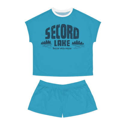 "Secord Lake, Better With Water" Pajama Set