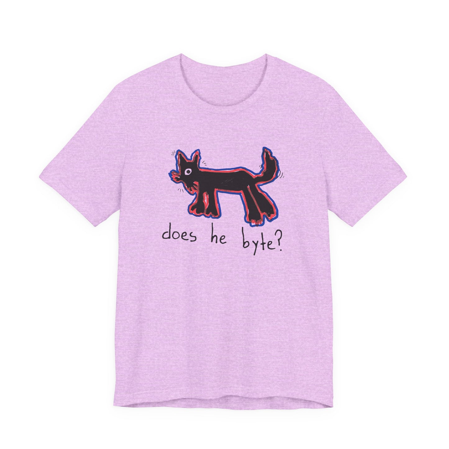 “Does He Byte?”  — Graphic Tee