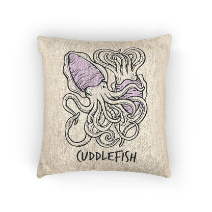 "Cuttlefish" Woven Pillow