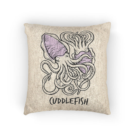 "Cuttlefish" Woven Pillow