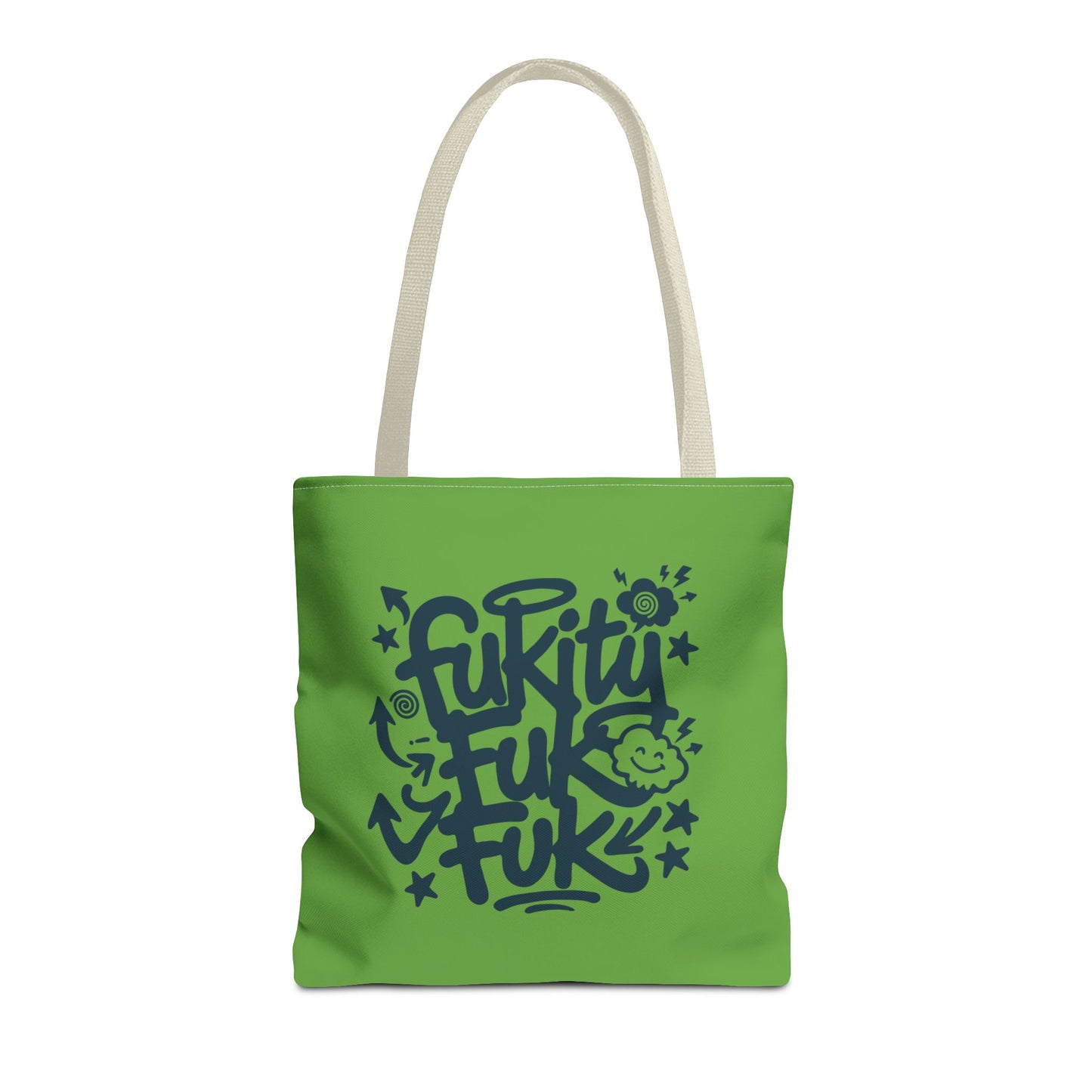 Tote Bag — Hand-Drawn Funky Lettering Graphic Tote